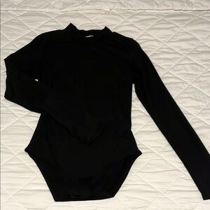 Black Long Sleeve Body Suit